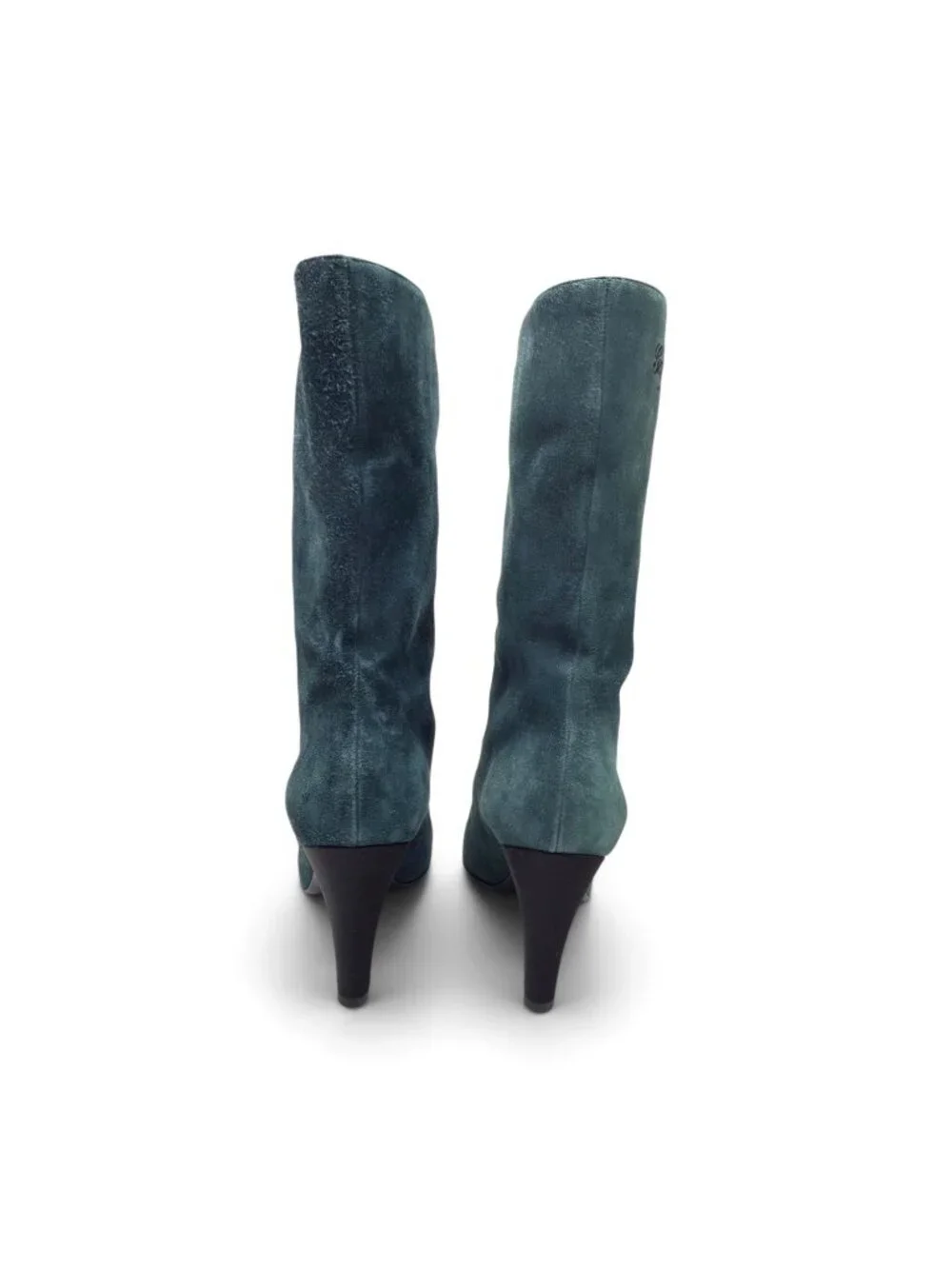 CHANEL Gabrielle Suede Mid-Calf Boots sz 7